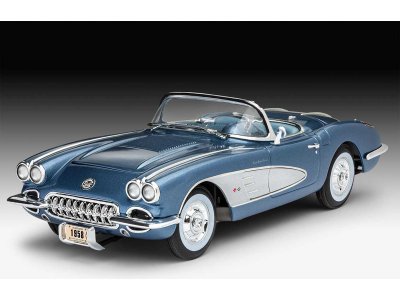 Revell ModelSet Chevrolet Corvette Roadster 1958 (1:25)