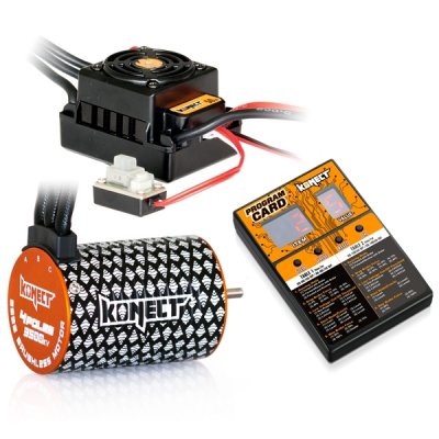 COMBO BRUSHLESS 50Amp WP s 4P 3652SL 3500Kv motorem + programovací karta