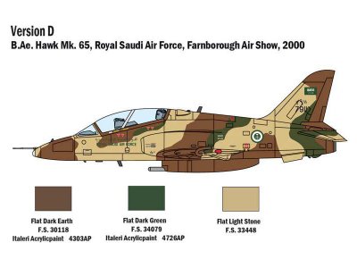 Italeri 1396 HAWK T1 1:72