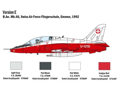 Italeri 1396 HAWK T1 1:72