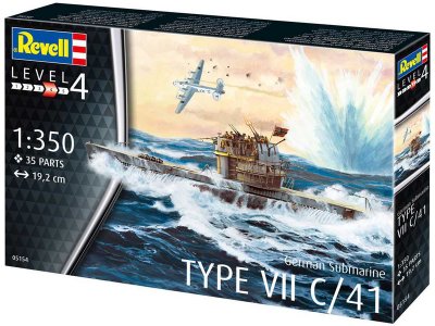 Revell 05154 Ponorka U-VII /41