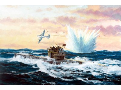 Revell 05154 Ponorka U-VII /41