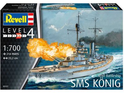 Revell 05157 Koenig WWI 1/700