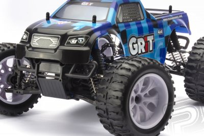 HiMOTO Monster EMXT GRIT 1:10 elektro RTR set 2,4 GHz (modré kostky)