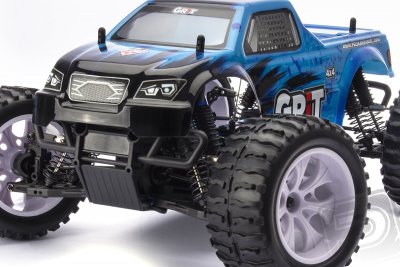 HiMOTO Monster EMXT GRIT 1:10 elektro RTR set 2,4 GHz (modrá)