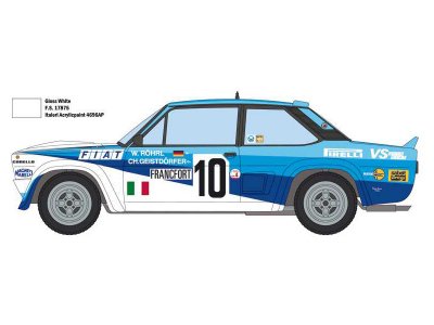 Italeri 3662 FIAT 131 Abarth