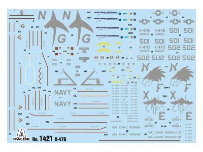 Italeri 1421 X-47B 1:72