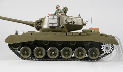 RC tank 1:16 M26 Pershing kouř. a zvuk. efekty