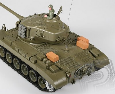 RC tank 1:16 M26 Pershing kouř. a zvuk. efekty