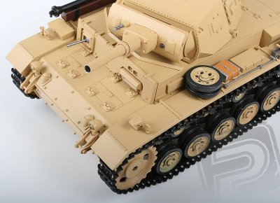 RC tank 1:16 Tauch PANZER III Ausf. H kouř. a zvuk. efekty