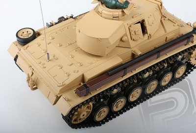 RC tank 1:16 Tauch PANZER III Ausf. H kouř. a zvuk. efekty