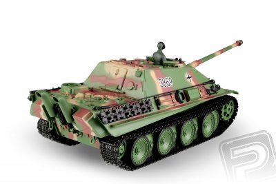 RC stíhač tanků 1:16 Jagdpanther kouř. a zvuk. efekty