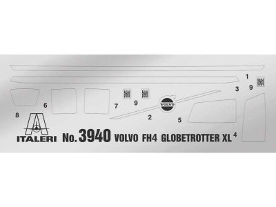 Italeri 3940 Volvo FH4 XL 1:24