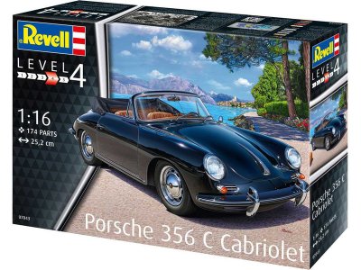 Revell 07043 Porsche 356 1/16