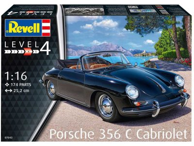 Revell 07043 Porsche 356 1/16