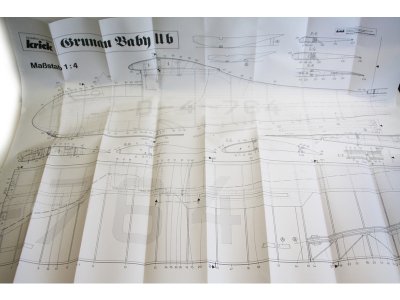 Krick Grunau Baby 1:4 kit