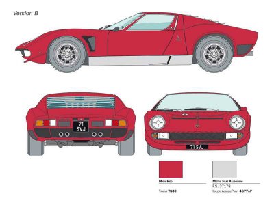 Italeri 3649 Miura Jota SVJ 1/