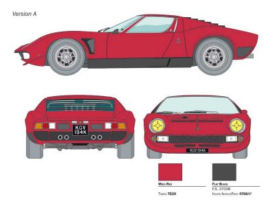 Italeri 3649 Miura Jota SVJ 1/