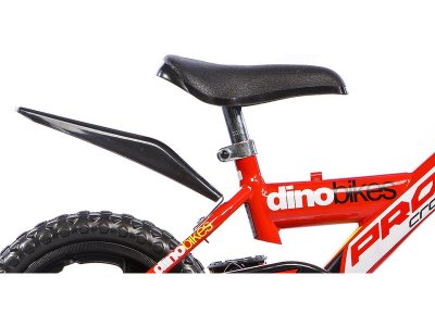 DINO Bikes - Dětské kolo 12" červené