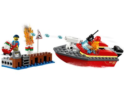 Lego 60213 Požár v přístavu