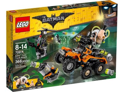 LEGO Batman Movie - Bane a útok s náklaďákem plným jedů