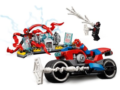 LEGO Super Heroes - Spider-Man a záchrana na motorce