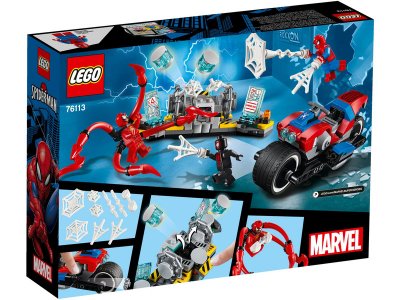 LEGO Super Heroes - Spider-Man a záchrana na motorce