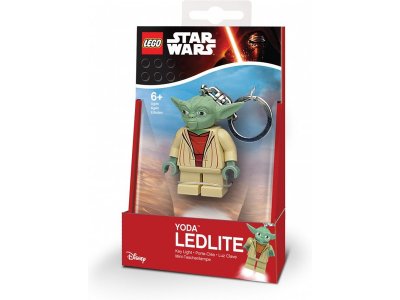 LEGO svítící klíčenka - Star Wars Yoda