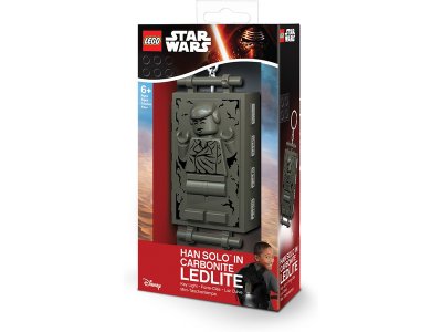 LEGO svítící klíčenka - Star Wars Han Solo Carbonite