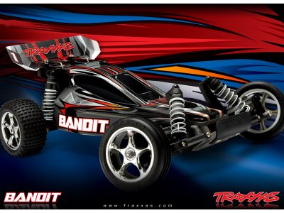 Traxxas Bandit 1:10 RTR modrý