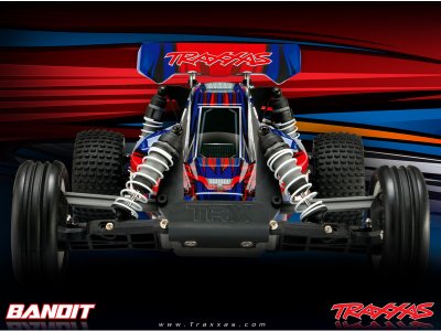 Traxxas Bandit 1:10 RTR modrý