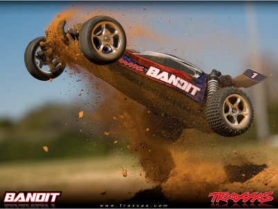 Traxxas Bandit 1:10 RTR modrý