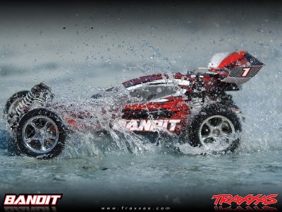 Traxxas Bandit 1:10 RTR modrý