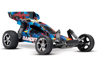 Traxxas Bandit 1:10 RTR modrý