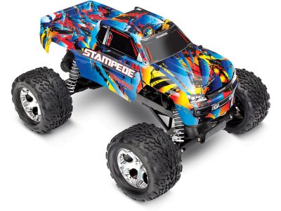 Traxxas Stampede 1:10 RTR modrý