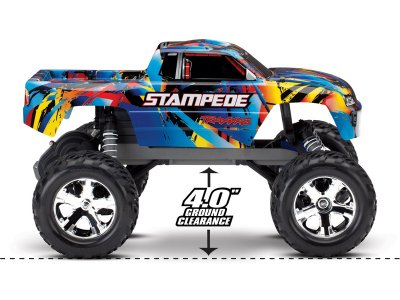 Traxxas Stampede 1:10 RTR červený