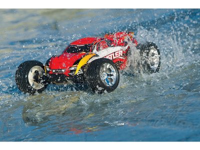 Traxxas Rustler 1:10 RTR modrý