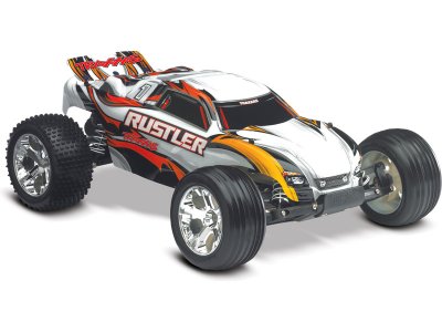 Traxxas Rustler 1:10 RTR modrý