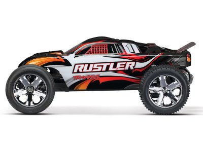 Traxxas Rustler 1:10 RTR modrý