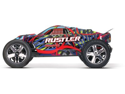 Traxxas Rustler 1:10 RTR modrý