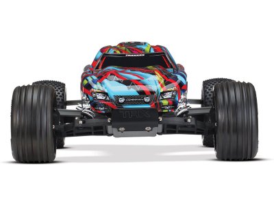 Traxxas Rustler 1:10 RTR modrý