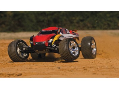 Traxxas Rustler 1:10 RTR modrý