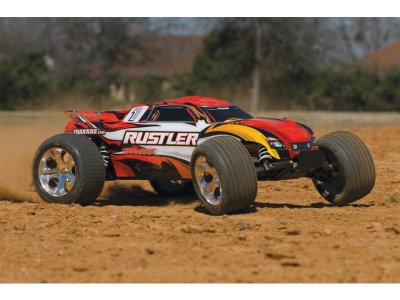 Traxxas Rustler 1:10 RTR modrý