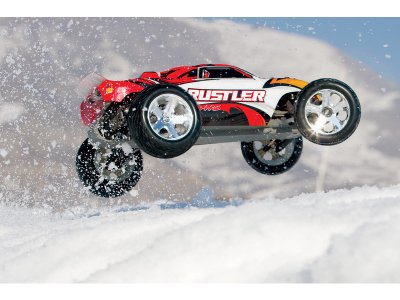 Traxxas Rustler 1:10 RTR červený