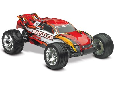 Traxxas Rustler 1:10 RTR červený