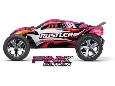 Traxxas Rustler 1:10 RTR červený