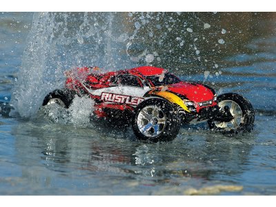 Traxxas Rustler 1:10 RTR červený