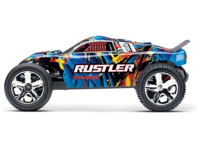 Traxxas Rustler 1:10 RTR červený