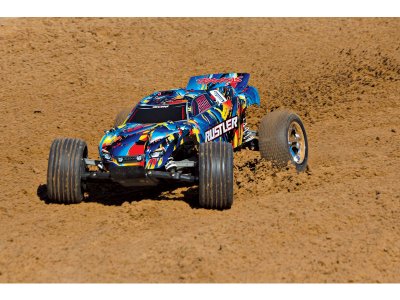 Traxxas Rustler 1:10 RTR červený