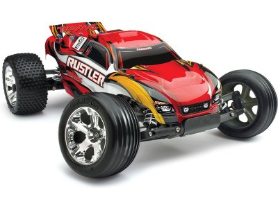 Traxxas Rustler 1:10 RTR červený